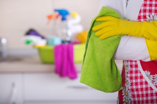 Professional office cleaning of desks and shared surfaces