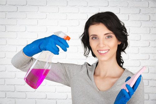 Detail-focused cleaning in a Twickenham office space